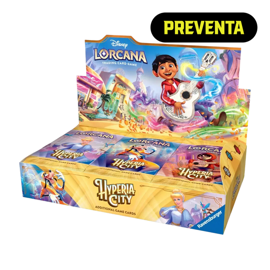 [Pre-Venta] Disney Lorcana |  14HPC "Hyperia City" Booster Box [EN]